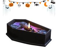 Fangfhai Candela per Aromaterapia | a Forma di Bara,Decorazione Profumata A Forma Di Bara Per Halloween Uomini Donne Cucina Appartamento Festa Compleanno