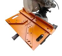 Fangfhai Strumento guida per taglio per troncatrice, guida di taglio per da tavolo, angolo di 45 gradi, per la lavorazione del legno ad alta precisione, resistente per alluminio, legno