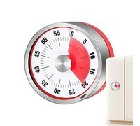 Fangfhai Timer da cucina, timer meccanico per cucina, conto alla rovescia con allarme forte per preparare pasti a casa, aula studio, palestra, dormitorio, scuola