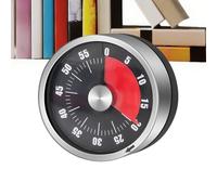 Fangfhai Timer da cucina, timer meccanico per cucina, conto alla rovescia con allarme forte per preparare pasti a casa, aule, studio, palestra, dormitorio, scuola