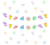 Fangleland 2 striscioni Axolotl Ghirlanda Decorazioni per Ragazzo Ragazza - Animale Cartone Animato Axolotl Tema Banner Rivela Genere Celebrazione Gravidanza Decorazioni Appese Set Forniture per Feste