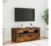 Fangmaliuyun Mobile per TV, 90 x 35 x 40 cm, in legno con pannello basso a LED RGB, design moderno, molto spazio per soggiorno, ufficio, camera da letto