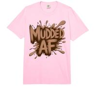 Fango AF Mud Run Mudding Queen Muddy Buddies Mudda Fakas Comfort Colors Adult Heavyweight T-Shirt