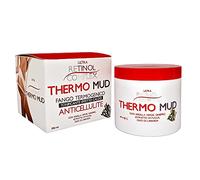Fango anticellulite e Tonificante Effetto Caldo, Fango Termogenico Anticellulite con Argilla Verde, Ginepro, Estratto di Fucus e Olio Di Lavanda