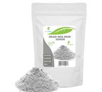 Fango del Mar Morto - 200 gr - Maschere viso fai da te, maschere corpo, maschere capelli, peeling e scrub morbidi, produzione di sapone, anti-età e rassodamento della pelle