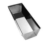 Fango Pan in acciaio Carpenteria Utensili a mano Multifunzione Fango Board Ergonomico Argilla Pan 36x12x7.5cm