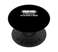 Fango Run Se sei pulito, lo stai facendo male per Mud Runner PopSockets PopGrip Adesivo