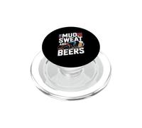 Fango Sudore E Birre Corsa A Ostacoli Mud Run Umorismo Sulla PopSockets PopGrip per MagSafe