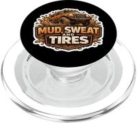 Fango Sudore E Pneumatici Fuori Strada Proprietario Amante 4X4 Fan PopSockets PopGrip per MagSafe
