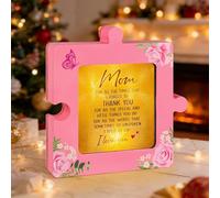 Fangoo Luce notturna puzzle per festa della mamma, rosa, quadrata