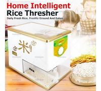 FANGQMM Sbramatrice Automatica per Riso, sgranatrice per Riso da 500 W, Mulino per Cereali per la Lavorazione di Piccoli Lotti, sgranatrice per Riso Integrale Chiaro, Germe di Riso, Riso Lavorato