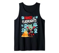 Fangs And Flashlights Funny Vampires Ghost Hunting Halloween Canotta