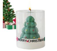 Fangssiy Piccole Natalizie Profumate,Decorazione - Candela per Aromaterapia - per Riunioni Familiari Serate Rilassanti Notti Invernali Camera da Soggiorno Studio