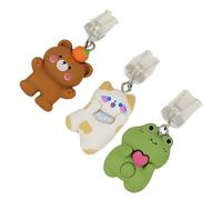 Fangssiy Tappo Anti Polvere per Telefono,Charm 2D per Tappo Antipolvere Tipo C E Telefono - Copertura Porta Ricarica Cellulare con Pendente | Protezione Uomini Donne Uso Quotidiano Palestra Esterno