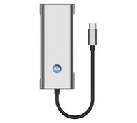 Fangssiy USB C HUB - Splitter USB C Portatile per Laptop,Strumento di Supporto Trasmissione Dati per Ufficio Professionisti Meeting Casa Riunioni Azienda