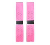 Fangxuee 1 Paio di Impugnature per Racchette da Tennis per Racchette da Pickleball Nastro Avvolgente Antiscivolo Che Assorbe Il Sudore per Manici-Rosa