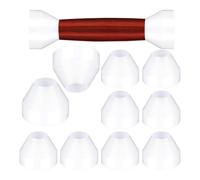Fangxuee 10 Pz Boccole per Penna, Boccole per Penna Isolanti In Plastica, Boccola Antiaderente da 0,23 Pollici/6 mm per Tornitura di Penna di Finitura CA -