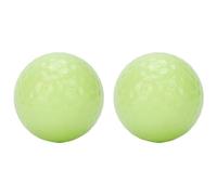 Fangxuee 2 Palline da Golf Notturne, Ultra Luminose, La Pallina da Golf Scura Si Illumina A Lunga Durata Richiede Solo Luce UV