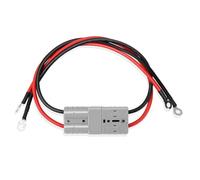 Fangxuee 2 Pezzi di di Ricarica per Carrello Elevatore Elettrico con O-Ring Batteria per Collegare il Connettore Rapido 50A 8Awg di Connessione