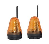 Fangxuee 2 Pezzi di Luce di Segnalazione A LED AC12-265V, Lampada di Segnalazione di Allarme Universale per Cancelli Automatici, Porte da Garage, Serrande Avvolgibili