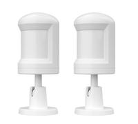 Fangxuee 2 Pezzi Sensore di Movimento TUYA ZigBee per il Corpo Umano Sensore di Sicurezza Wireless Connessione Intensità Gateway PIR Sensore di Movimento Umano