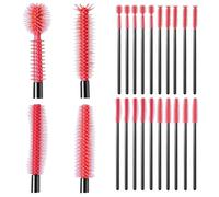 Fangxuee 20 Pezzi di Spazzole per La Pulizia della Macchina da Cucire, Spazzole per La Pulizia delle Setole Dense in Silicone Riutilizzabili per La Macchina da Cucire