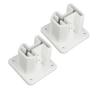 Fangxuee 832414D Flange per Scaletta da Piscina, Pezzi di Ricambio per Piscina, Flange per Riparazione Scale, In Resina per Tutte Le Condizioni
