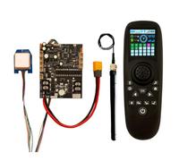 Fangxuee ABLD TXG4 da 1.54 Pollici per Schermo Colorato Visualizzazione Remoto Controller del Ricevitore 6-12V Controllo GPS per la Barca RC