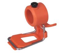 Fangxuee Accenditore A Scintilla per Fornello Spider con Assistenza All'Accensione, Colore Arancione