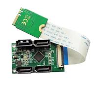 Fangxuee Adattatore ASM1064 M.2 WiFi A 4 3.0 Adapter per Cavi di Estensione M.2 WiFi Connettore ASM1064 Adapter Cavi di Estensione