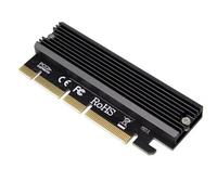 Fangxuee Adattatore della Scheda Convertitore da NVME M2 A PCI-e 3.0 M. 2 M Chiave 2230 2242 2260 2280 SSD PCIE X4 X8 X16 Supporto