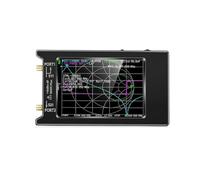 Fangxuee Analizzatore di Rete Vettoriale HF VHF UHF, da 50 KHz A 6,3 GHz con Schermo da 4 Pollici per L'Analisi di SWR e Ritardo di Fase