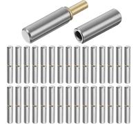 Fangxuee Cerniera Saldata 2-1/2 "X 3/8" Accessori per Porte Rimovibili In Acciaio A per Carichi Pesanti Saldati per il Rimorchio Delle Porte A Switch A