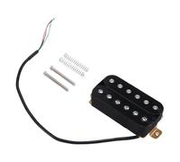 Fangxuee Chitarra Elettrica 52mm Pick Up A Due Bobine per Chitarra Elettrica A Sei Corde Serie LP Due Pick Up Neri
