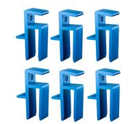Fangxuee Clip per Pannello di Chiusura per Lavorazione del Legno 16-18mm per Carpenteria Chiusura con Morsetto Fisso Clip di Fissaggio per Chiusura 6 Pezzi