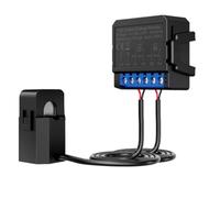 Fangxuee Contatore di Energia ZigBee Smart Meter per Monitoraggio Della Potenza In KWh con Monitoraggio Bidirezionale, 2 Gang.