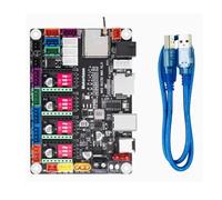 Fangxuee Controller CNC 4 DLC32 Max Scheda di Espansione GRBL 32 Bit Shield Breakout Board Parti per Macchine per Incisione