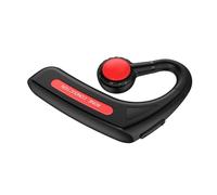 Fangxuee Cuffie per Conduzione Ossea Sound Hands-Free per attività Sportive e Professionali, Nere e Rosse