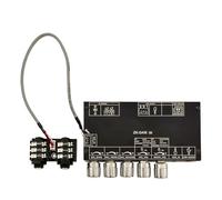 Fangxuee Dam H2 Karaoke Reverberation Board Isolato A Basso Rumore Front Stage Effector Microfono Bluetooth USB Disk Decoder con