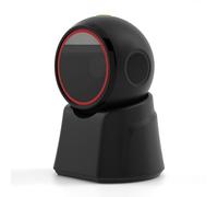 Fangxuee Desktop Scanner A Barre 2D Desktop Omnidirezionale Automatico 1D QR QR Matrix Dati PDF417 PDF417 Lettore di Codice A Barre USB Supermarket Reader Desktop Automatico per 1D, Codici QR