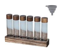 Fangxuee Espositore per Contenitori per caffè in, Bicchiere per Tubi da tè, Strumenti per Accessori per caffè, caffè Grande