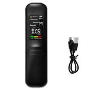 Fangxuee Etilometro Portatile Etilometro Contatto con Display A LED Tester Alcolico per L'Alito Personale