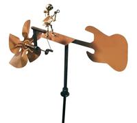 Fangxuee Figura di Musica Percussionista Figurina Fatta A Mano in Metallo A Decorazione di Decorazioni per Spinner Rockin Art Chitar Decor