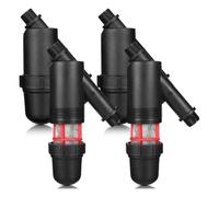 Fangxuee Filtro Inline Y per Sistemi di A Goccia, 2 Pezzi con Schermata A Mesh, 3/4 "X 3/4" Collegamento del Filo Maschile Idroponico