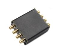 Fangxuee Filtro Passivo LC, Prefiltro Passa-Banda 4 in 1 per Ricevitore Radio SDR con Filtro A Tappetino per Piede Macchina, Filtro Passivo SDR LC