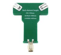 Fangxuee FM Antenna Telescopica V-Dipole Satellite 77M-415MHz per Mappatura delle Nuvole 'Aviazione e V Horn Sheep Positivo