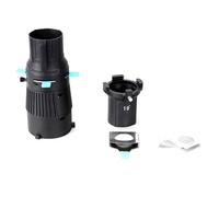 Fangxuee Focalizza Il Condensatore Fotografico Snoot Photography con Gel Filtro GOBO A Forme Geometriche per Studio Fotografico
