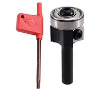 Fangxuee Fresa A Doppio Taglio da 8 mm con Cuscinetto, Fresa A Filo per Lavorazione del Legno, Strumento per La Realizzazione di Cassetti A Mano, 8x22x12 mm