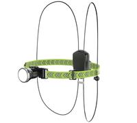 Fangxuee Gilet Notturno A LED per Esterni Riflettente A 360° Ad Alta visibilità Flash di Sicurezza LED in Fibra Ottica Notturna Equitazione Colorato