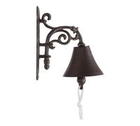 Fangxuee Grande Campana da Pranzo da Esterno Montata In Ghisa, Campana Rustica In Metallo per le Campane di Esterno Della Fattoria